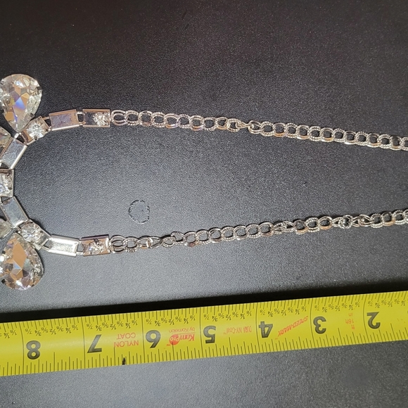 New Rhinestone Necklace/Earring Set - Picture 2 of 3